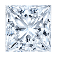 Princess cut diamond