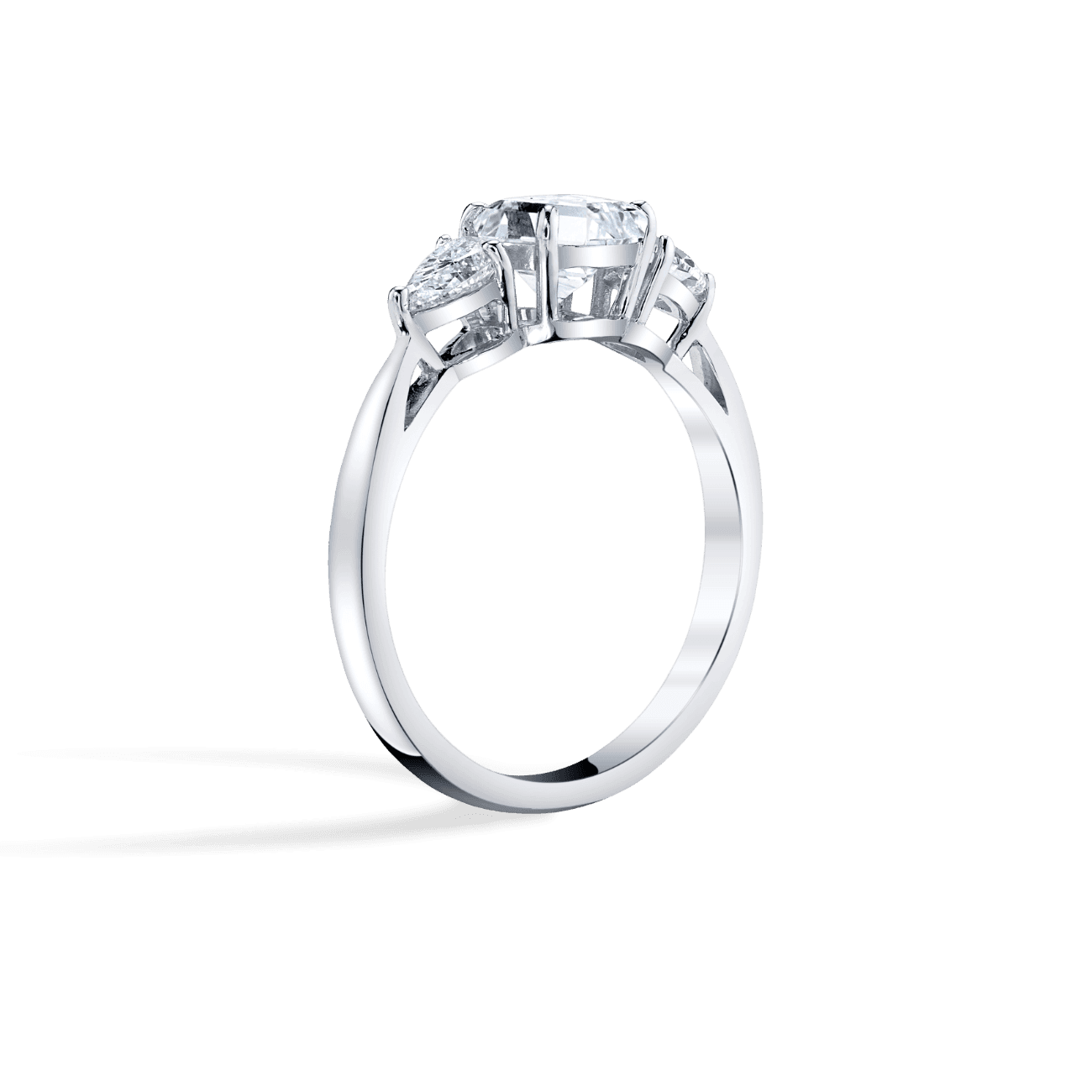 Three Stone Engagement Ring