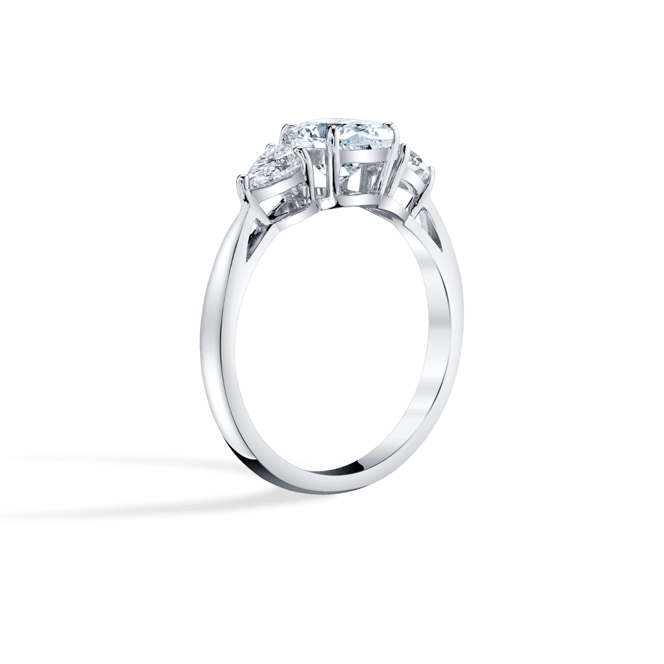 Three Stone Engagement Ring