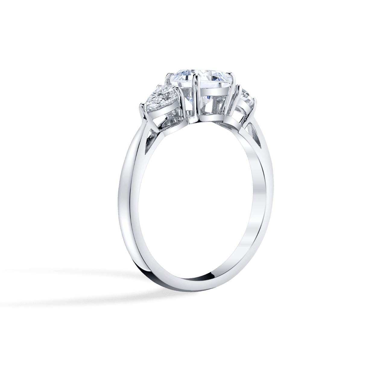 Three Stone Engagement Ring