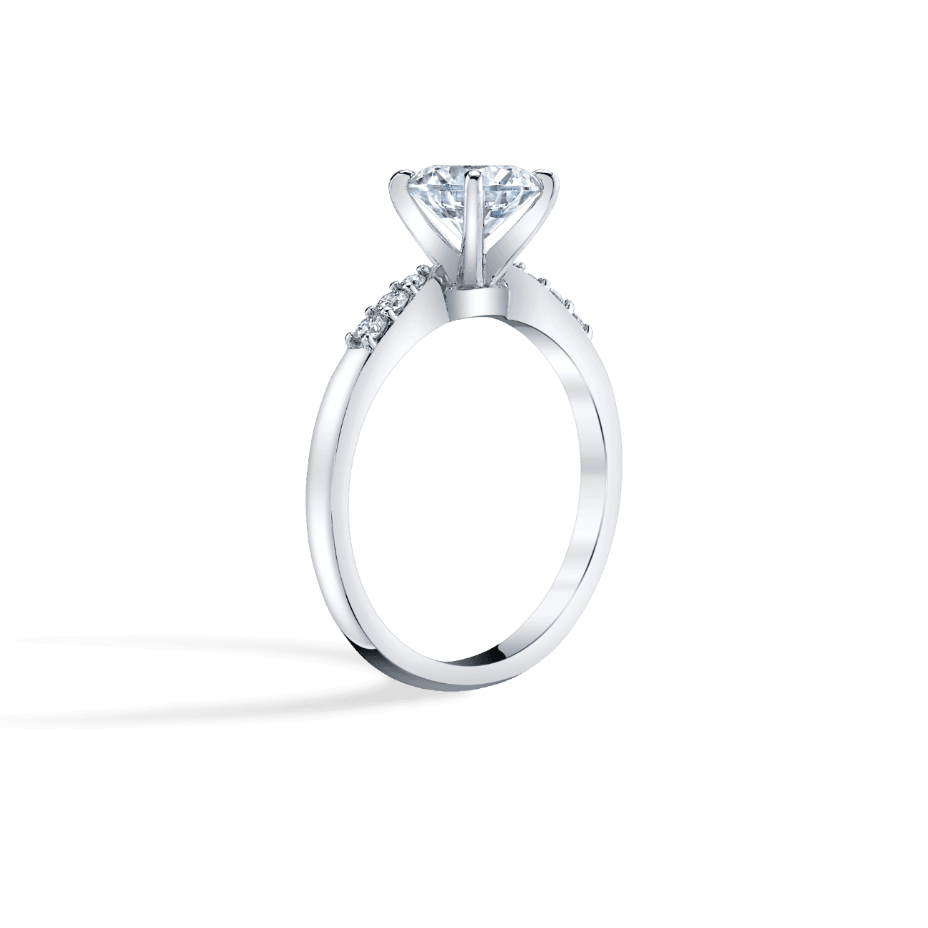 Petite Tapered Engagement Ring