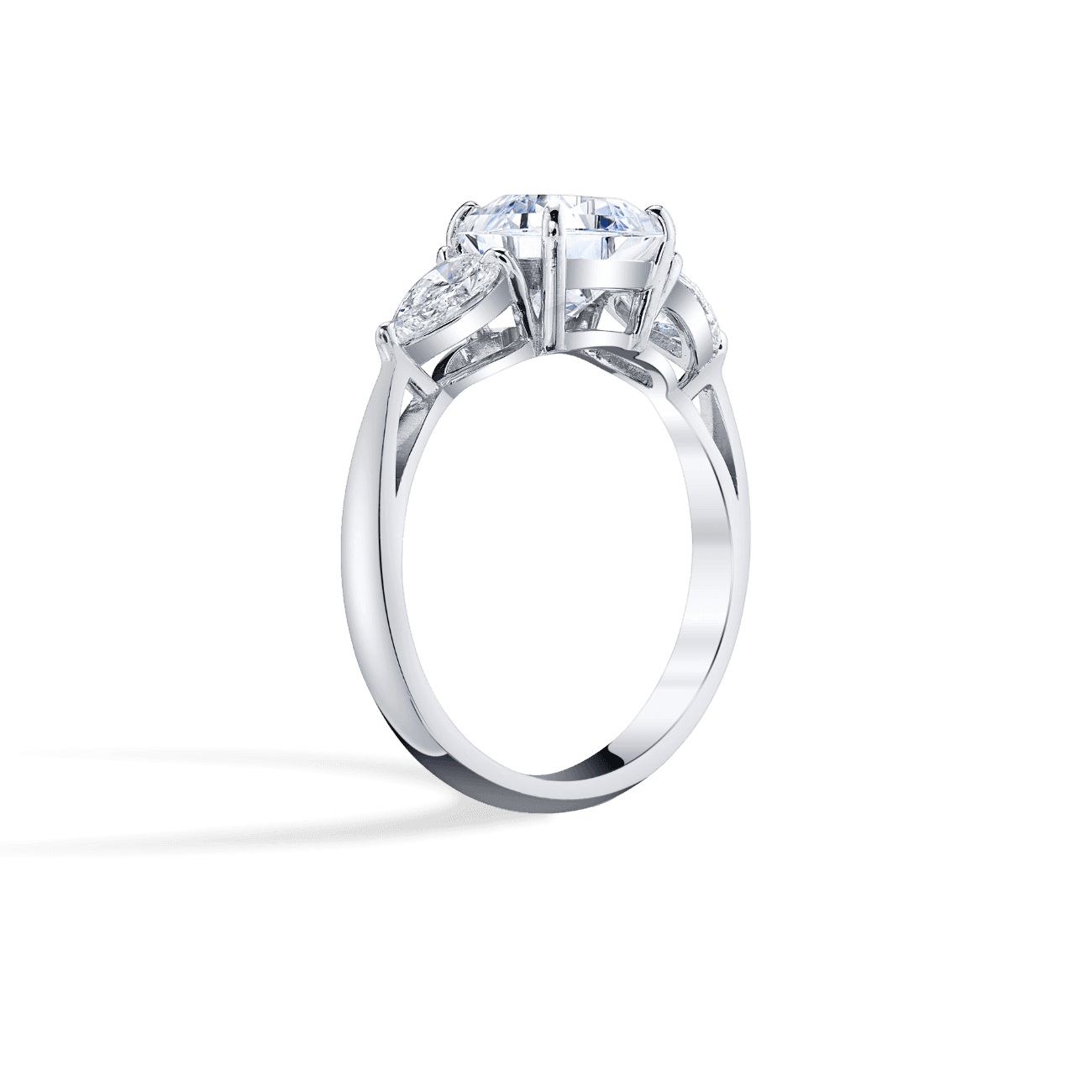 Three Stone Engagement Ring