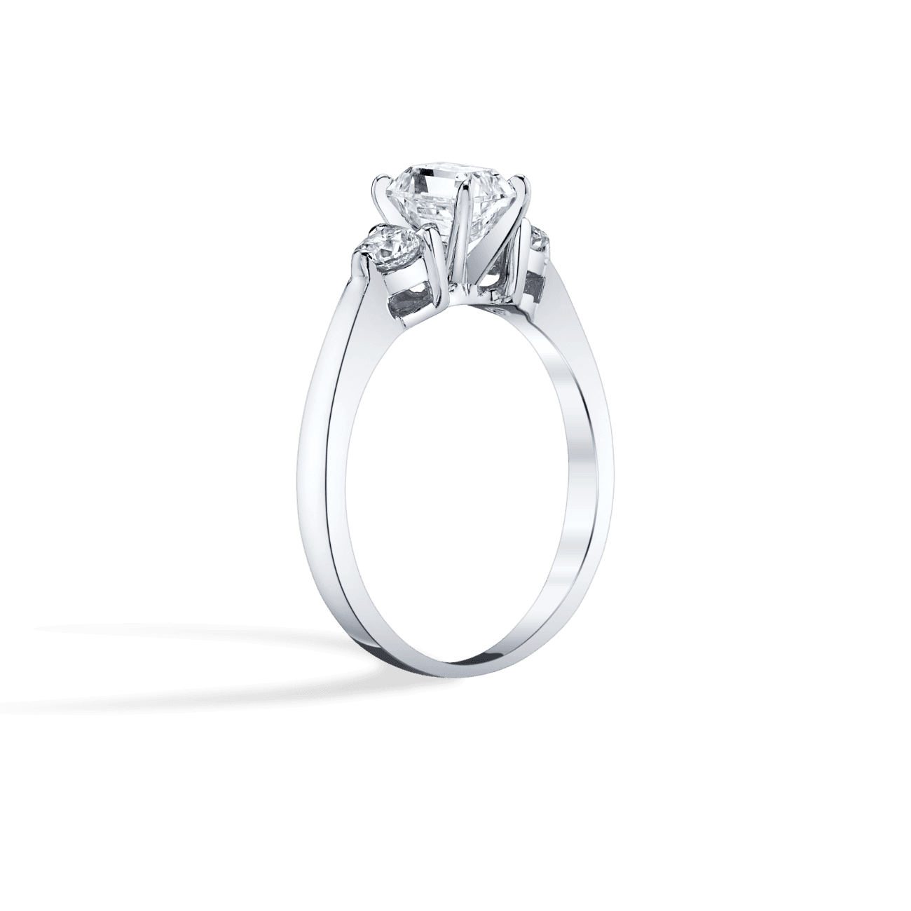 Three Stone Engagement Ring