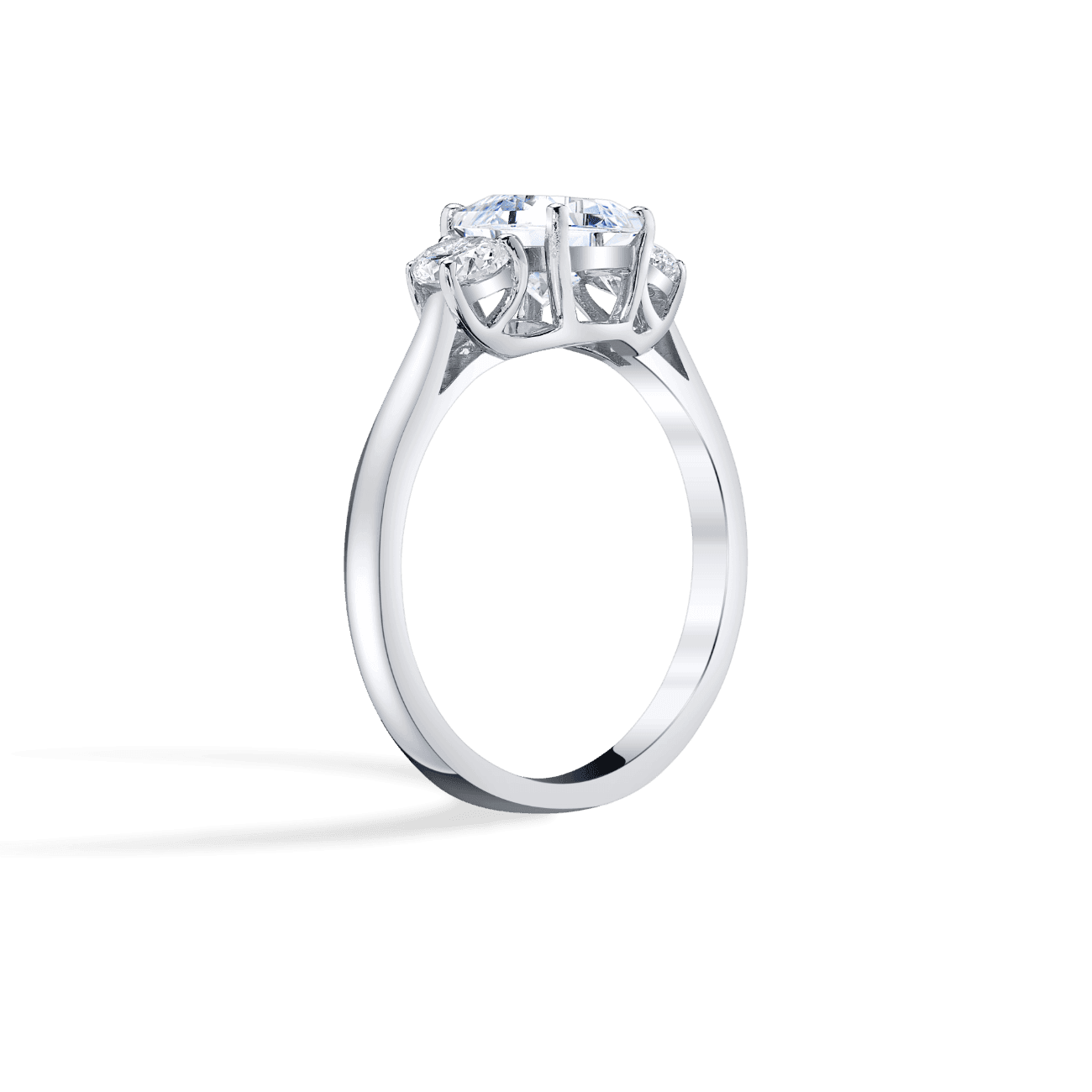 Three Stone Engagement Ring